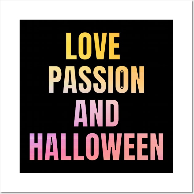 LOVE PASSION AND HALLOWEEN Wall Art by Craft With Me
